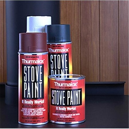 THURMALOX STOVE PAINT Stove Paint, Gloss, Midnight Brown, 12 oz 270-12